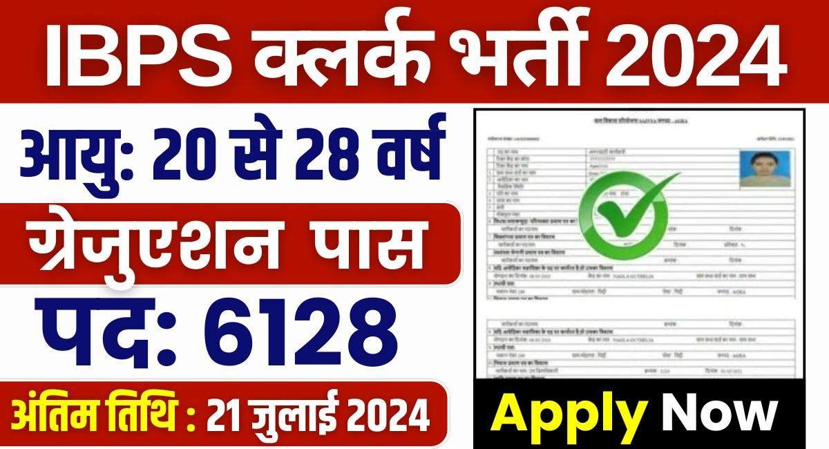 IBPS Clerk Bharti 2024