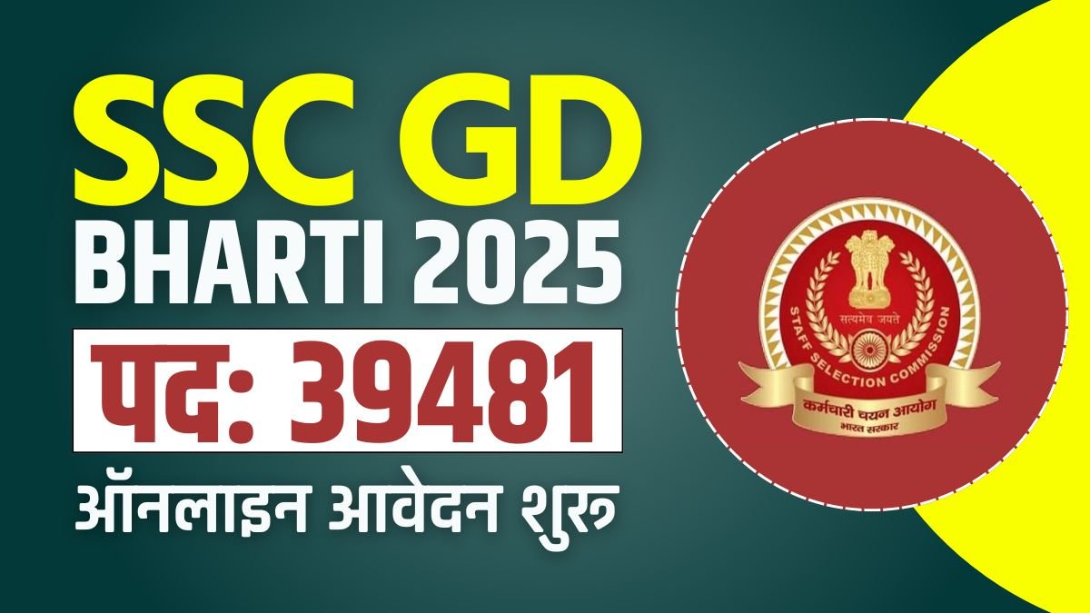 SSC GD Constable Bharti 2025